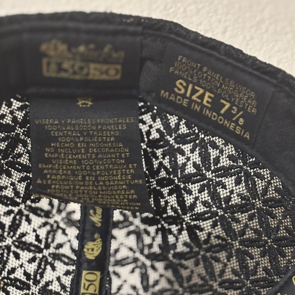 New Era Oakland A’s 59FIFTY Fitted Hat Black Mesh Panels Size 7 3/8 - Picture 9 of 12